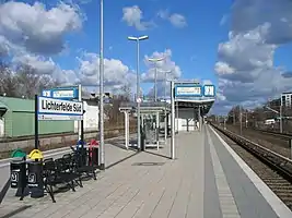 Der Bahnsteig