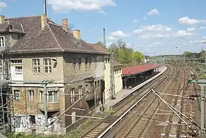 Überblick über den Bahnhof, 2013