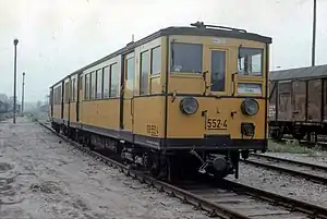 AIU-Wagen im Bahnhof Berlin-Schöneweide