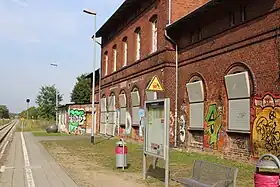 Der Bahnhof im Jahr 2017