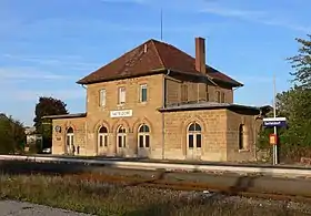 Bahnhof Satteldorf, 2007