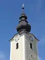 Turm Pfarrkirche Biberbach