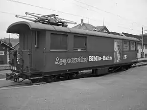 Die Appenzeller Bibliobahn in Waldstatt