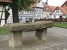 Angertisch in Bickenriede (Eichsfeld)