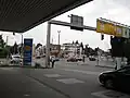 Die Tankstellen Esso und Aral