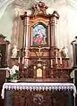 Kloster Altar mit Altarbild