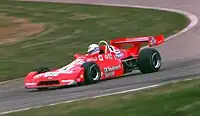 Willam Brack bei einem Rennen der Formel Atlantic 1975