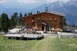 Berggasthof auf der Birgitzer Alm