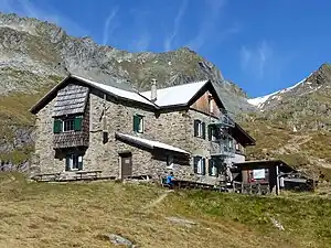 Birnlückenhütte mit Birnlücke