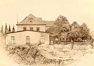 Blaue Mütze und Wiener Saal, Photographie von 1865