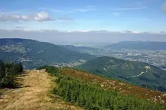 Blick von Skrzyczne