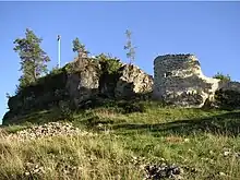 Burgruine Lichtenegg im Gemeindeteil Lichtenegg