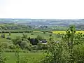 Blick vom Hölschberg bei Biesingen in den Bliesgau