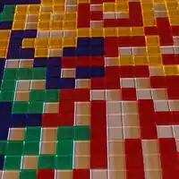 Blokus – Ausschnitt aus dem Spielbrett