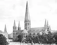 Bonner Münster(Grafik von 1905)