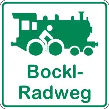 Logo des Bockl-Radweges