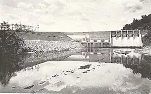 Boone Dam (in den 1950er Jahren)