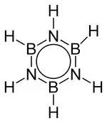 Struktur von Borazin