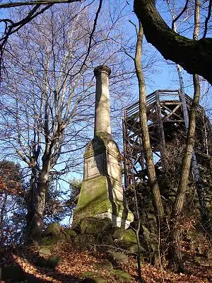 Auf dem Gipfel des Borsberges