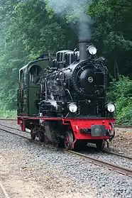 Lok Nr. 5 bei der Brohltalbahn