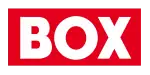 Logo der BOX