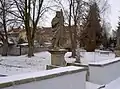 Figur des heiligen Wenzels auf der Steinbrücke in Bělá nad Radbuzou