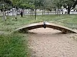 Brücke über Sand