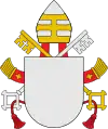 1B Papstwappen mit Mitra