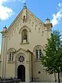 Hauptfassade der Kapuziner Kirche