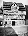 Haus Wendenstraße 36 im Jahre 1894. Das typische Kaufmannshaus mit Speicher und Ladeluken im Obergeschoss wurde Ende des 15. Jahrhunderts erbaut. Im Zweiten Weltkrieg vollständig zerstört.