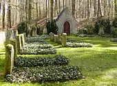 Friedhof der Freiherren Knigge im Deister bei Bredenbeck