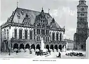 Bremer Rathaus 1850