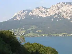 Der Attersee wurde 1974-77 auf seine Algenflora durchforscht, unter besonderer Berücksichtigung der "rotbunten Tiefenbiozönose" (Geitler 1928; Dämmerlicht-Algen in 15–25 m Tiefe).