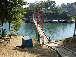 Eine Brücke in Rangamati