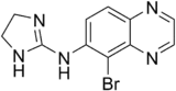 Strukturformel von Brimonidin