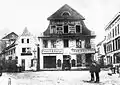 Ecke Brück- und Reinoldistraße um 1890, heutiger Platz von Leeds.