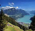 Blick auf Brunnen und Vierwaldstättersee 2010