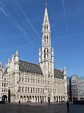 Hôtel de Ville de Bruxelles/Stadhuis, Grand-Place/Grote Markt; Jacob van Tienen 1402–1455