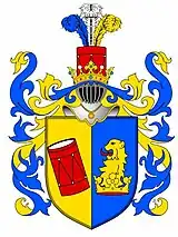 Das Wappen der Grafen von Bubna und Lititz