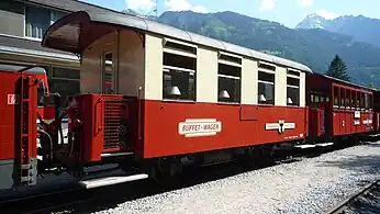 Buffetwagen der Zillertalbahn