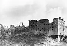 Montecassino nach dem Bombenangriff im Februar 1944