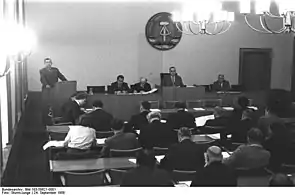 Plenarsaal der Länderkammer der DDR (1958)