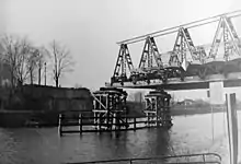 Baumschulenbrücke, Januar 1950