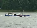 Bunkerboot auf dem Rhein