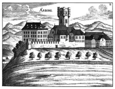 Kupferstich von Georg Matthäus Vischer 1674