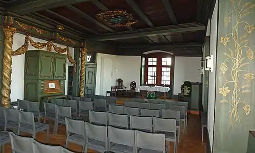 Kapelle im einstigen Schwarzen Gemach