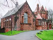 Pollokshields Burgh Hall im Maxwell Park (Glasgow).