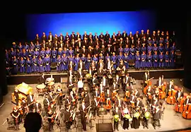 Cäcilienchor in der Frankfurter Oper (November 2008)