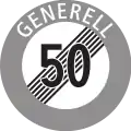 Ende Höchst­ge­schwin­dig­keit50 generell (CH)