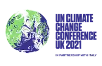 Logo der UN-Klimakonferenz 2021